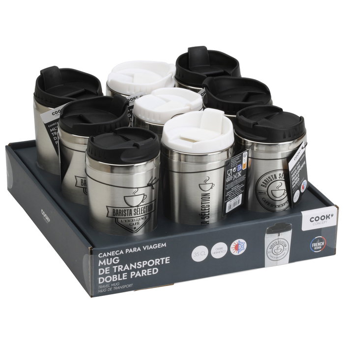 Cook Concept Mug thermique hermétique 350 ml Cook Concept Mug thermique hermétique 350 ml