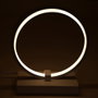 Lampe de Table LED 15W 1100Lm Dimmable Circle 4200°K 40000H [HO-LM-CIRCLE-20W-W]