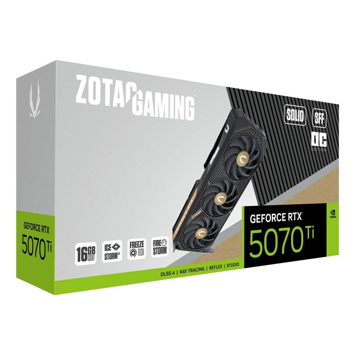 Carte Graphique Zotac ZT-B50710J3-10P nvidia geforce rtx 5070 ti 16 GB