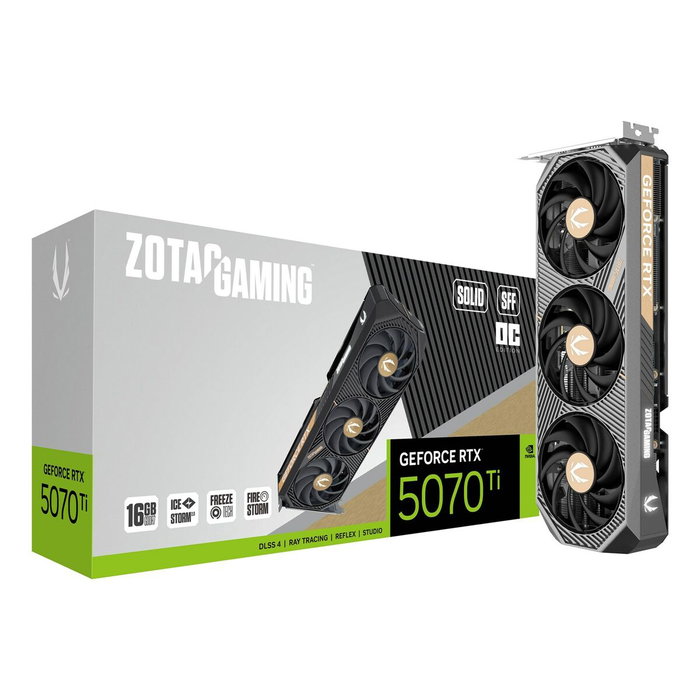 Carte Graphique Zotac ZT-B50710J3-10P nvidia geforce rtx 5070 ti 16 GB