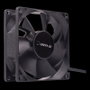 Unykach 51786 Ventilateur de Boîtier 120 mm Silencieux 2000 RPM 19 dB Noir