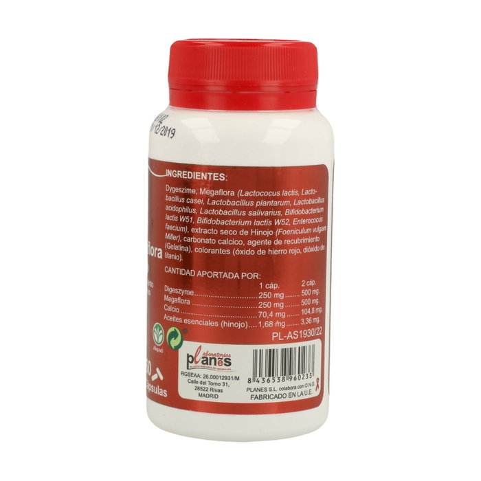 Planes Mediciplan Plan DG Enzymes Fenouil 60 gélules Planes Mediciplan Plan DG Enzymes Fenouil 60 gélules