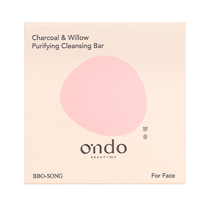 Ondo Beauty 36.5 Barre Nettoyante Purifiante au Charbon & Saule 70g - Nettoyant Visage Syndet, pH Équilibré, Anti-Acné, Exfoliant BHA Ondo Beauty 36.5 Barre Nettoyante Purifiante au Charbon & Saule 70g - Nettoyant Visage Syndet, pH Équilibré, Anti-Acné, Exfoliant BHA