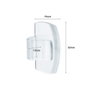 3M Command Clips ronds transparents pour câbles, 19 x 32 x 13 mm, 4 pièces + 5 bandes, 17017clr