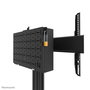 Neomounts FL45S-825BL1 Support au sol réglable pour écran plat 37 à 75 pouces, capacité 70 kg, gestion de câbles, compartiment verrouillable