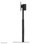 Neomounts FL45S-825BL1 Support au sol réglable pour écran plat 37 à 75 pouces, capacité 70 kg, gestion de câbles, compartiment verrouillable