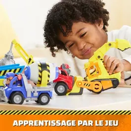 Spin Master Véhicule + Figurine Ruben Ruben & Compagnie - Véhicule de Mission avec Accessoires - Figurine Amovible - 15 cm - À Partir de 3 Ans