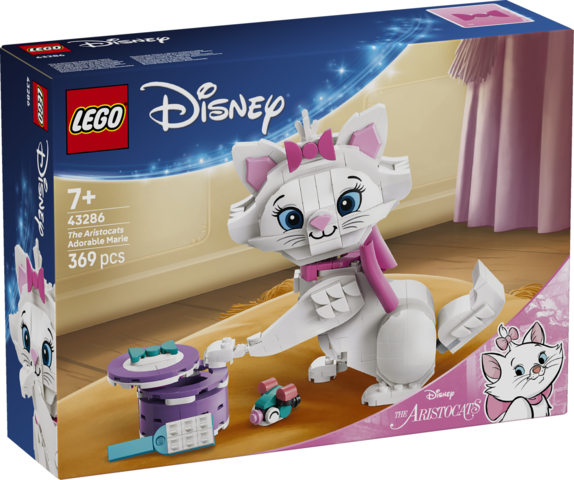 Lego Disney Les Aristogats Adorable Marie 43286 Figurine Articulée 369 Pièces Jouet de Construction pour Enfants dès 7 Ans Lego Disney Les Aristogats Adorable Marie 43286 Figurine Articulée 369 Pièces Jouet de Construction pour Enfants dès 7 Ans