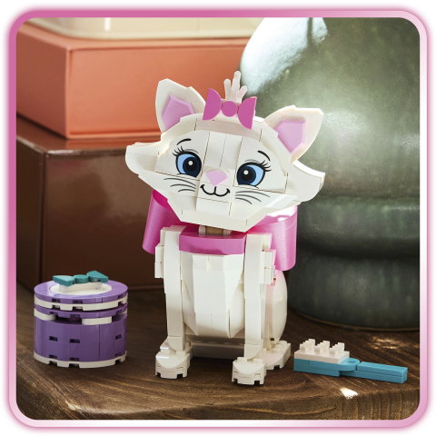 Lego Disney Les Aristogats Adorable Marie 43286 Figurine Articulée 369 Pièces Jouet de Construction pour Enfants dès 7 Ans Lego Disney Les Aristogats Adorable Marie 43286 Figurine Articulée 369 Pièces Jouet de Construction pour Enfants dès 7 Ans