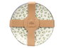 Vessia Assiette plate en porcelaine 27 x 2.5 x 27 cm - Couleurs assorties (envoi aléatoire) Azul, Beige, Noir, Vert (Set de 24)