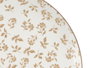 Vessia Assiette plate en porcelaine 27 x 2.5 x 27 cm - Couleurs assorties (envoi aléatoire) Azul, Beige, Noir, Vert (Set de 24)