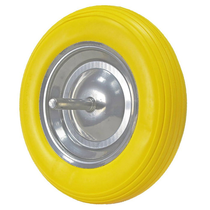 WOLFPACK LINEA PROFESIONAL Roue de chariot travaux massifs, jante galvanisée 370 mm WOLFPACK LINEA PROFESIONAL Roue de chariot travaux massifs, jante galvanisée 370 mm