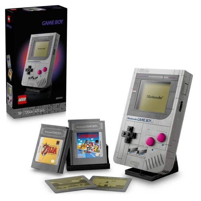 LEGO Super Mario Game Boy 72046 Set de Construction pour Adulte Décoration Rétro LEGO Super Mario Game Boy 72046 Set de Construction pour Adulte Décoration Rétro