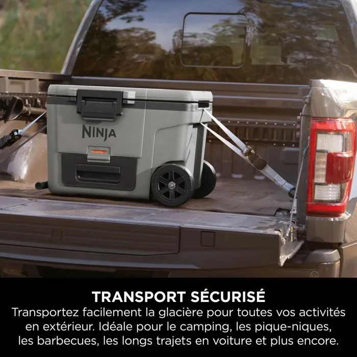 Ninja Glacière roulante FrostVault 42 L - gris ardoise