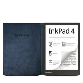 PocketBook Étui Flip Cover Bleu Marine pour Inkpad 4, Color 2 et 3 (7,8 pouces)