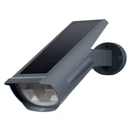 Ledvance Luminaria LED Extérieure Endura - Projecteur Solaire 0,5W 55 Lm 3000K avec RGB et Détecteur - IP44