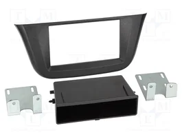 ACV Cadre de radio 2 DIN noir pour Iveco Daily 2014->2024