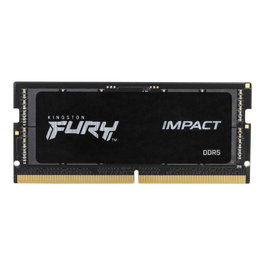 Kingston KF548S38IBK2-64 - Kit Mémoire RAM DDR5 SO-DIMM Fury Impact 64 Go (2 x 32 Go) 4800 MHz pour Ordinateur Portable / PC Portable