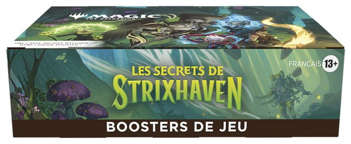 Wizards of the Coast Magic the Gathering Les secrets de Strixhaven présentoir boosters de jeu (30) *FRANCAIS*