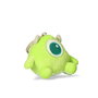 Porte-clés Peluche Monsters, Inc. Vert Jouet Peluche