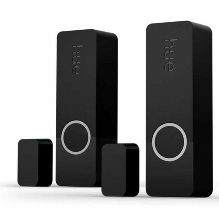Philips Hue Secure Capteurs de contact - Noir - Pack de 2