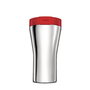 Alessi GIA24 - Gourde de voyage isotherme 'Caffa' en acier inoxydable 18/10, design Giulio Iacchetti - Rouge