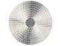 KINVARA Paellera Induction Aluminium 35 cm Noir avec Poignées Rouges