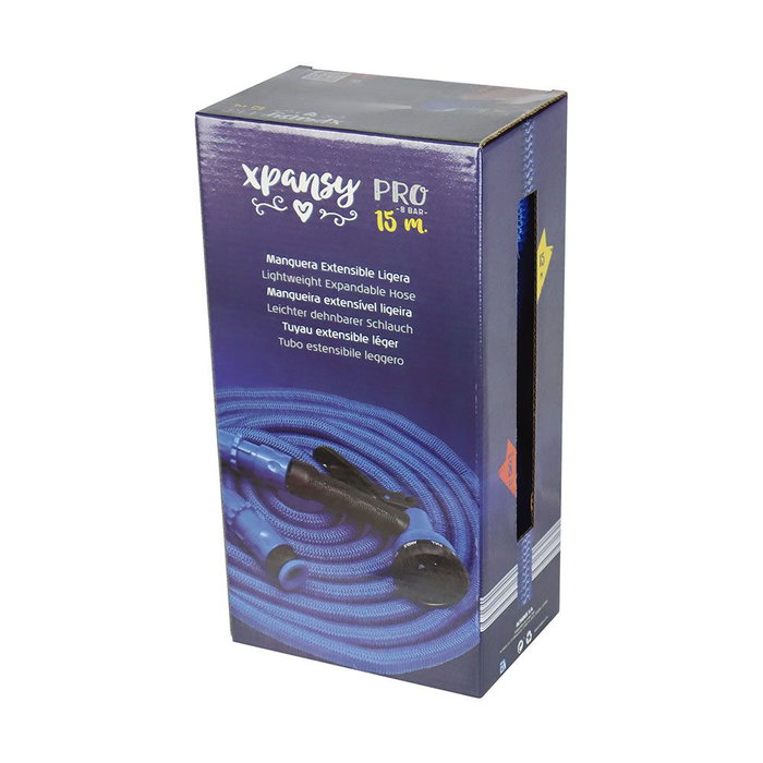 Altadex Xpansy Pro Manguera extensible bleue, 15 m Altadex Xpansy Pro Manguera extensible bleue, 15 m