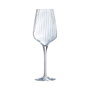 Chef & Sommelier Symetrie Set de 6 Verres à Vin en Verre avec Relief 55 cL