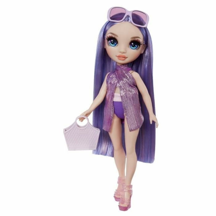 Rainbow High Poupée mannequin articulée Swim & Style 27 cm Violet Rainbow High Poupée mannequin articulée Swim & Style 27 cm Violet