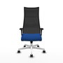 Piqueras y Crespo Chaise de Bureau Albacete Bleu et Noir