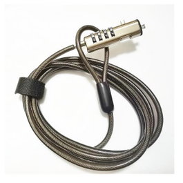 Nilox NXSCN001 Câble de Sécurité Numerique pour Ordinateur Portable, Verrou à Combinaison, 1.9m, Gris