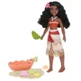 Disney Princess Poupée Vaiana et Compagnie avec 7 Accessoires - Jouet Enfant à partir de 3 ans - JFT12