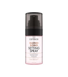 Catrice Spray Fixant Blend + Bond 55 ml Hydratant Enrichi en Acide Hyaluronique et Extrait d'Avoine Pour Maquillage