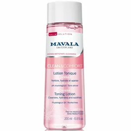 Mavala Clean & Comfort Lotion tonique Visage et cou 200 ml