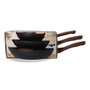 Gourmet Kitchen Set de 3 poêles antiadhésives série Eneas ø20 / ø24 / ø28 cm