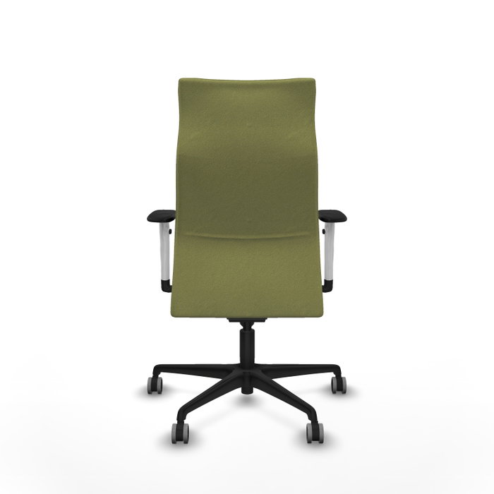 Piqueras Y Crespo Fauteuil Albacete Vert olive avec mécanisme synchro