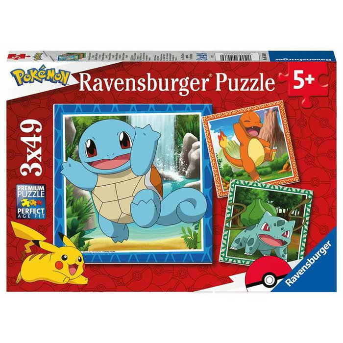 Set de 3 Puzzles Ravensburger 49 Pièces 147 Pièces 3 Unités Set de 3 Puzzles Ravensburger 49 Pièces 147 Pièces 3 Unités