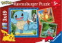 Ravensburger Puzzle 3x49 pièces Pokémon – Puzzle pour enfants dès 5 ans, Multilingue