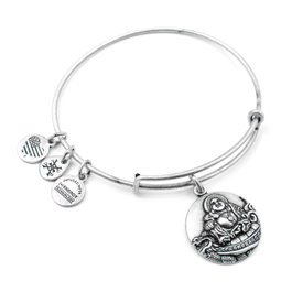 Alex And Ani Pulsera Budasonrien Gris