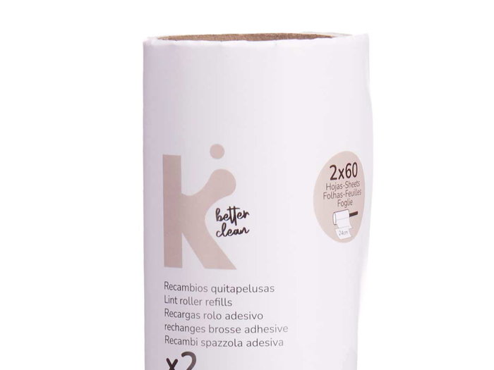 Arte Regal Recambios Quitapelusa 60 Hojas, 24 cm, Blanc, Lot de 2 (Set de 24)