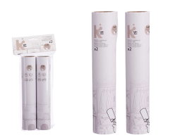 Arte Regal Recambios Quitapelusa 60 Hojas, 24 cm, Blanc, Lot de 2 (Set de 24)