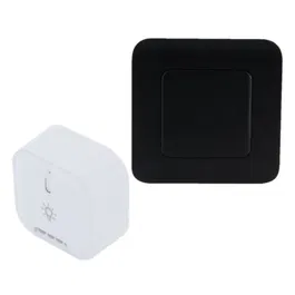 Dio Connected Home - Module DIO 54858 - Interrupteur sans fil noir pour contrôle d'éclairage à distance, 1000W