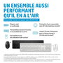 HP Ensemble Clavier et Souris Sans Fil Référence 650 - Durable et Facile à Nettoyer