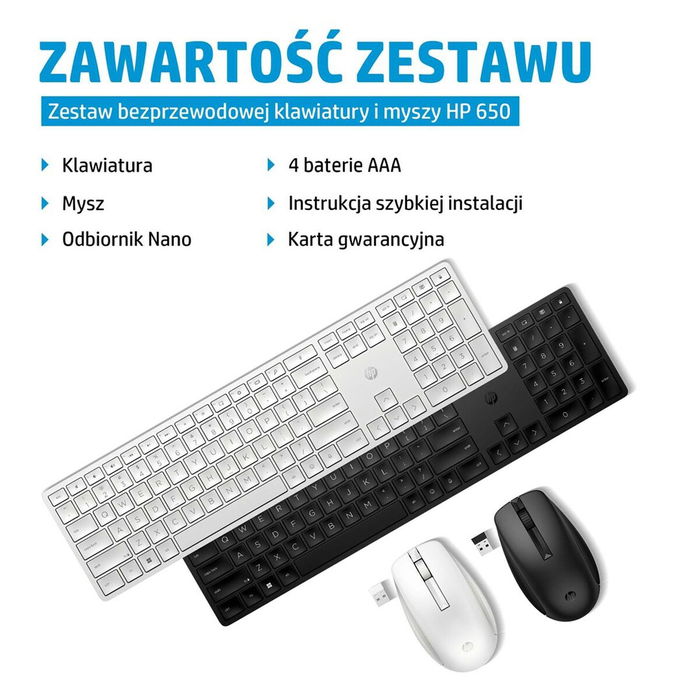 clavier et souris HP 4R013AA Noir Anglais Qwerty US clavier et souris HP 4R013AA Noir Anglais Qwerty US