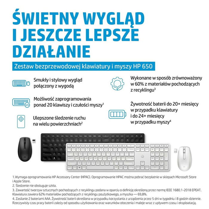 clavier et souris HP 4R013AA Noir Anglais Qwerty US clavier et souris HP 4R013AA Noir Anglais Qwerty US