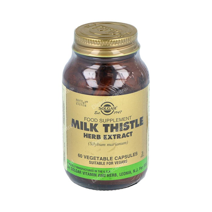SOLGAR Cardo Mariano 60 Capsules végétales SOLGAR Cardo Mariano 60 Capsules végétales