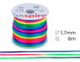Innspiro Fil de nylon satiné fluo 1,7 mm 8m