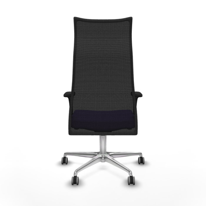 Piqueras y Crespo Chaise de Bureau Albacete XL Lila et Noir