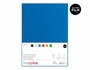 Innspiro Set de 5 feuilles de mousse EVA bleu ciel avec film de paillettes 20x30 cm